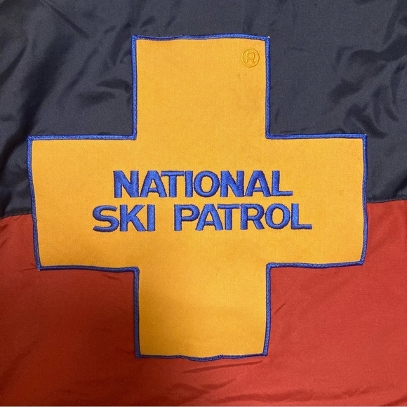 Rare 70s 80’s ski coat down puffer jacket M-L zip winter Sportscaster USA made - Picture 4 of 16